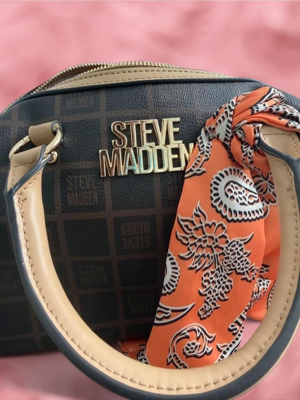 Steve Madden Brown Satchel and Crossbody